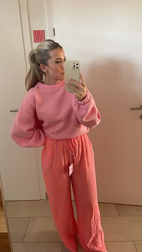 Customer photo review of Lange Musselinhose NEON LINES - versch. Farben