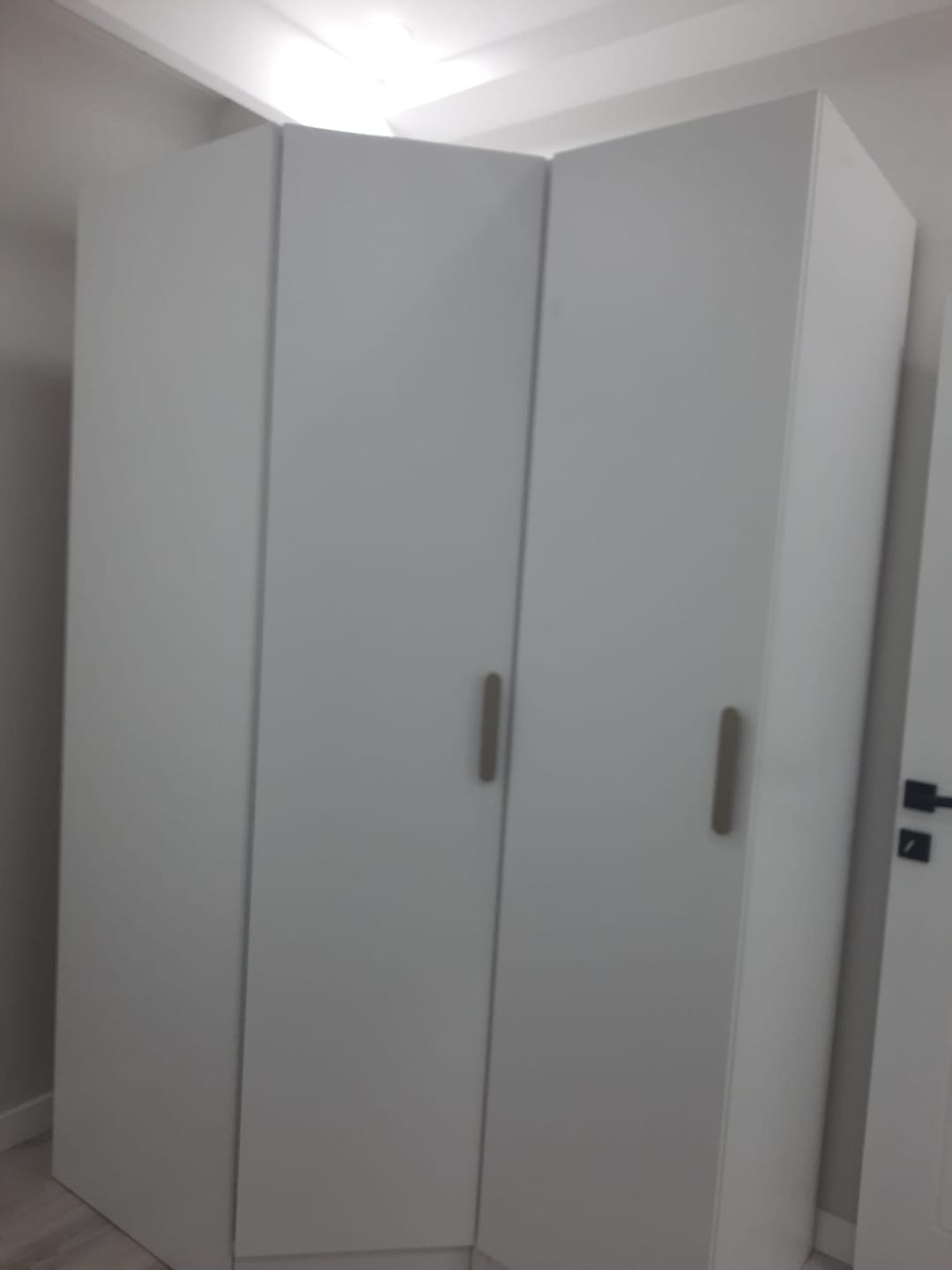 Customer photo review of Rani BA162 Gardırop Tek Kapaklı 5 Raflı Elbise Dolabı Beyaz