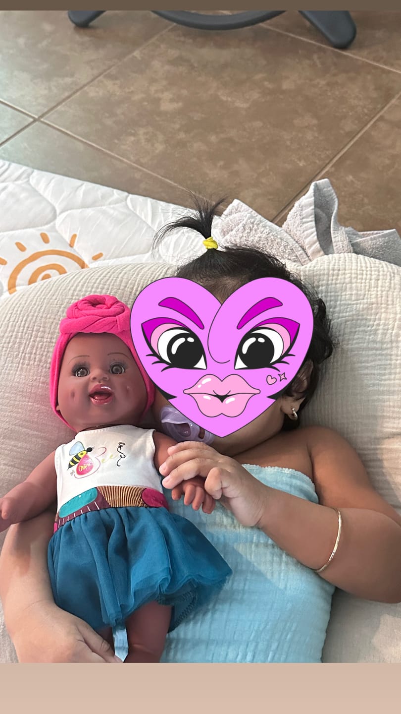 Customer photo review of Sweet Honey Bee Baby Doll