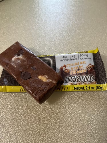 Customer photo review of Rocky Road - 6 bars_