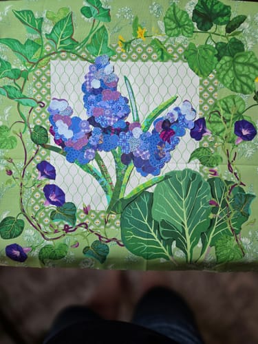 Customer photo review of Garden Party Block of the Month