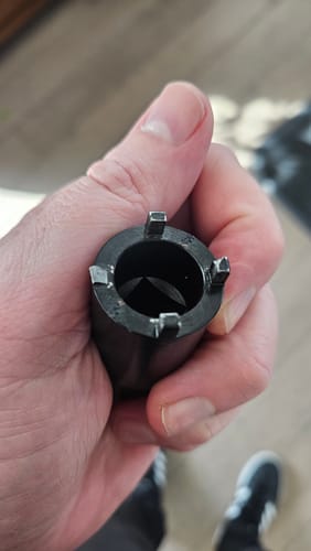 Customer photo review of 4-Prong Double-Ended Mid Shaft Nut Tool