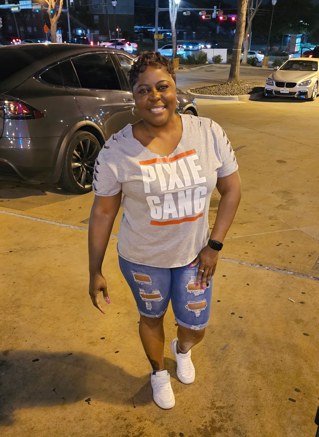 Customer photo review of Pixie Gang Tshirt