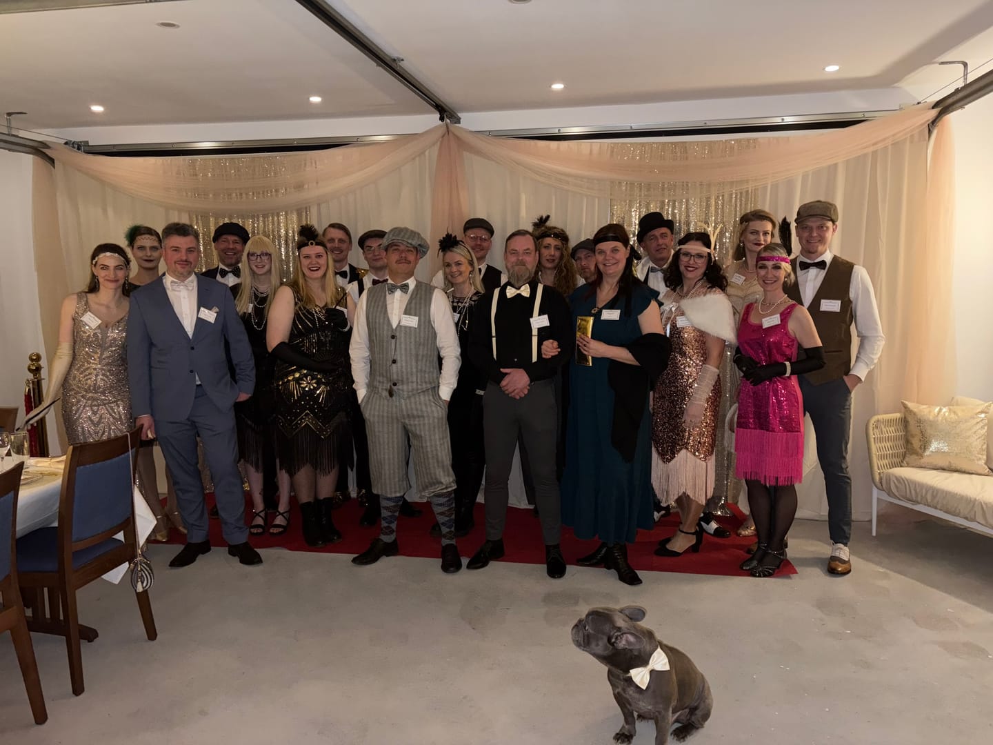 Customer photo review of 1920s Murder Mystery Game Kit