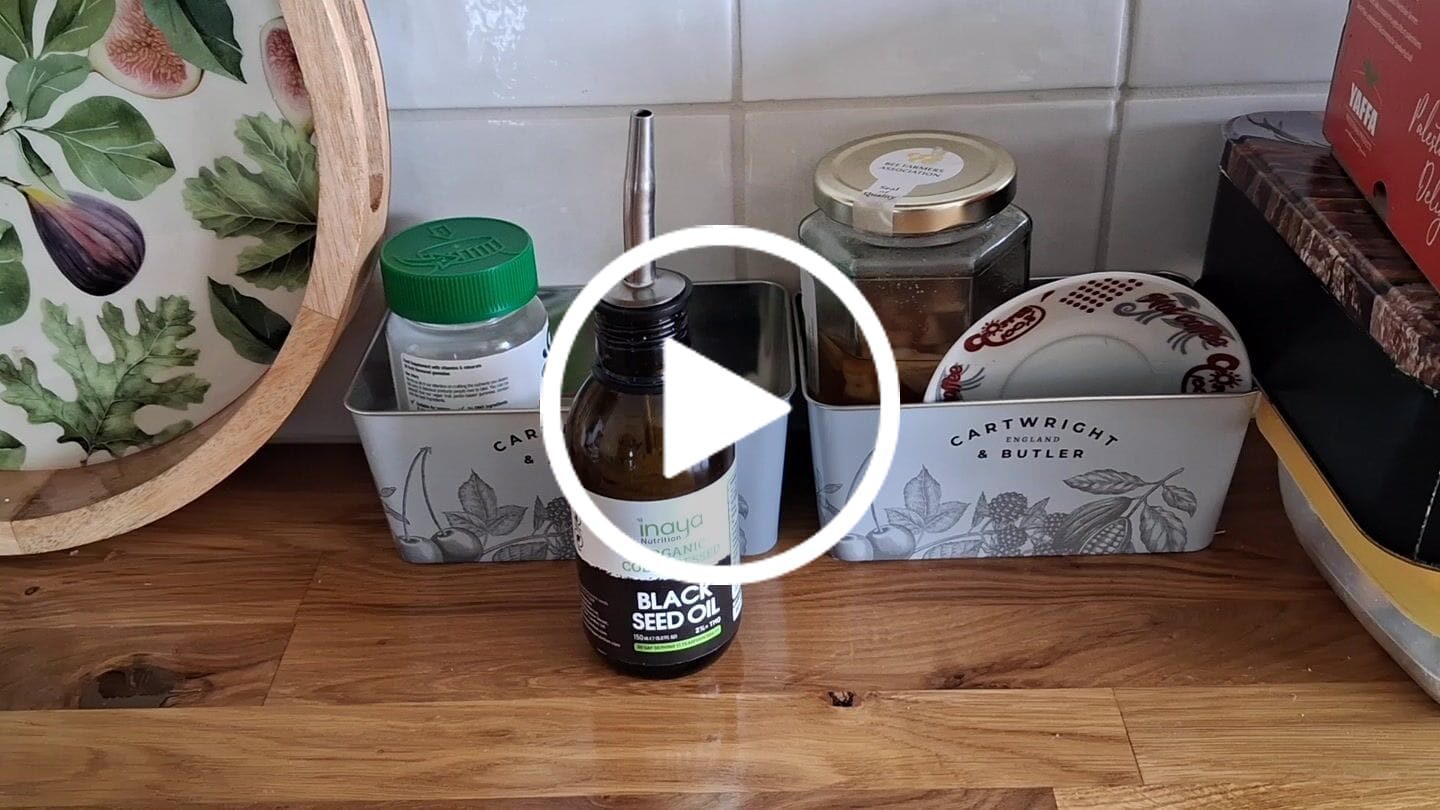 Customer video review of Organic Black Seed Oil (150ml)