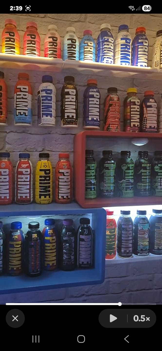 Customer photo review of PRIME Hydration Limited Edition Cherry Freeze