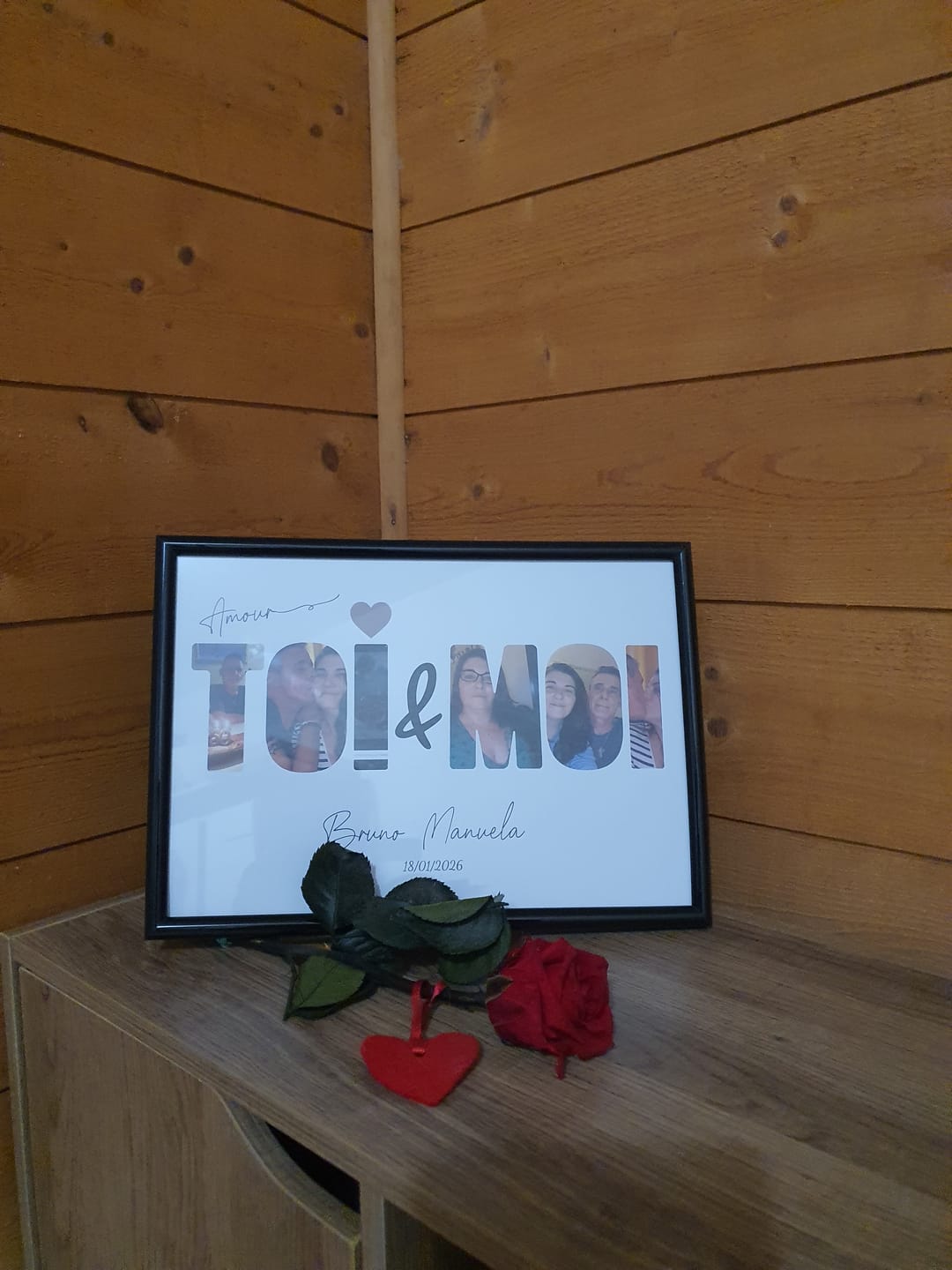 Customer photo review of Toi & Moi -  Affiche Personnalisée