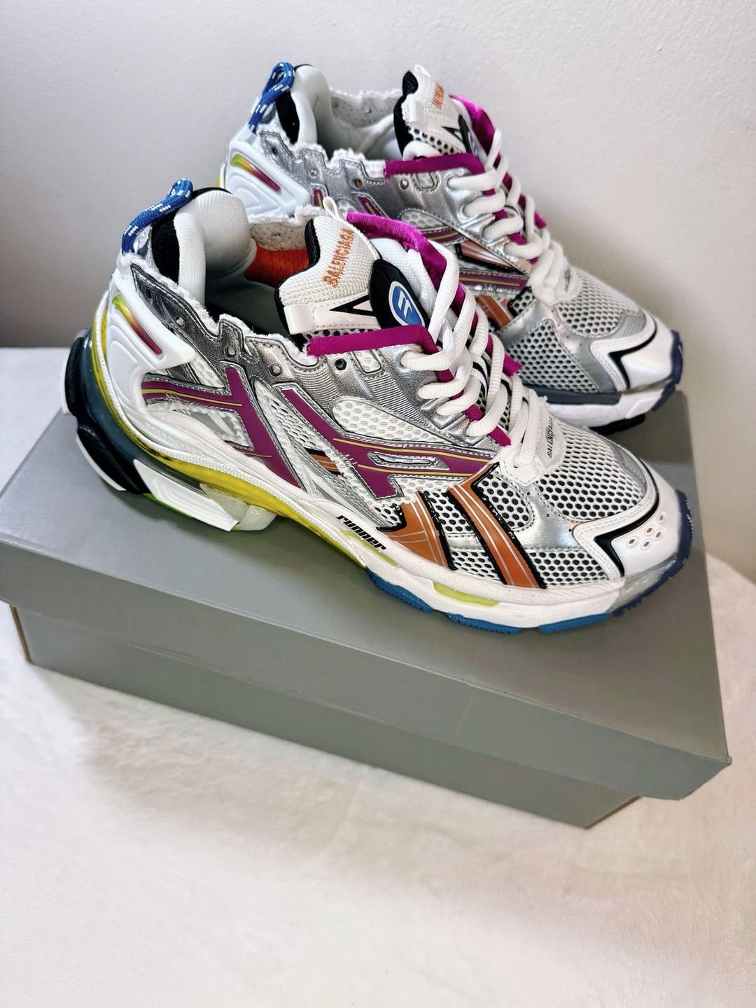 Customer photo review of Balenciaga Runner Multicolor Edition