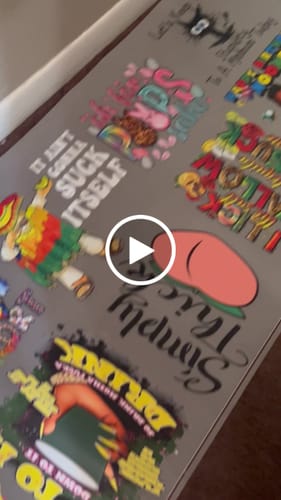 Customer video review of DTF Transfers Gangsheet Builder