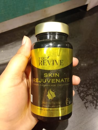 Customer photo review of Skin Rejuvenate - Best Skincare and Skin Glow Supplements