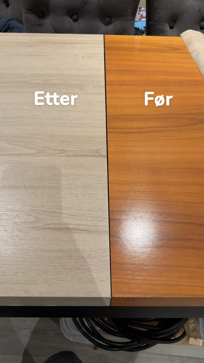 Customer photo review of Oak minimal kontaktplast