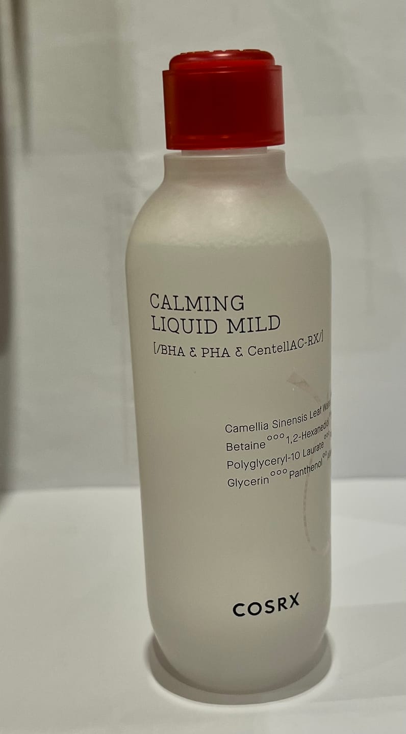 Customer photo review of Gaisīgs un nomierinošs fluīds problemātiskai ādai COSRX AC Collection Calming Liquid Mild