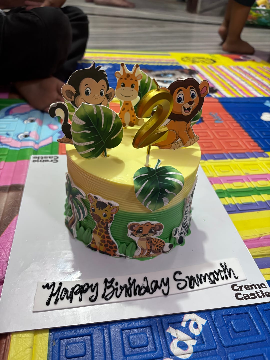 Customer photo review of Jungle Paradise Cake
