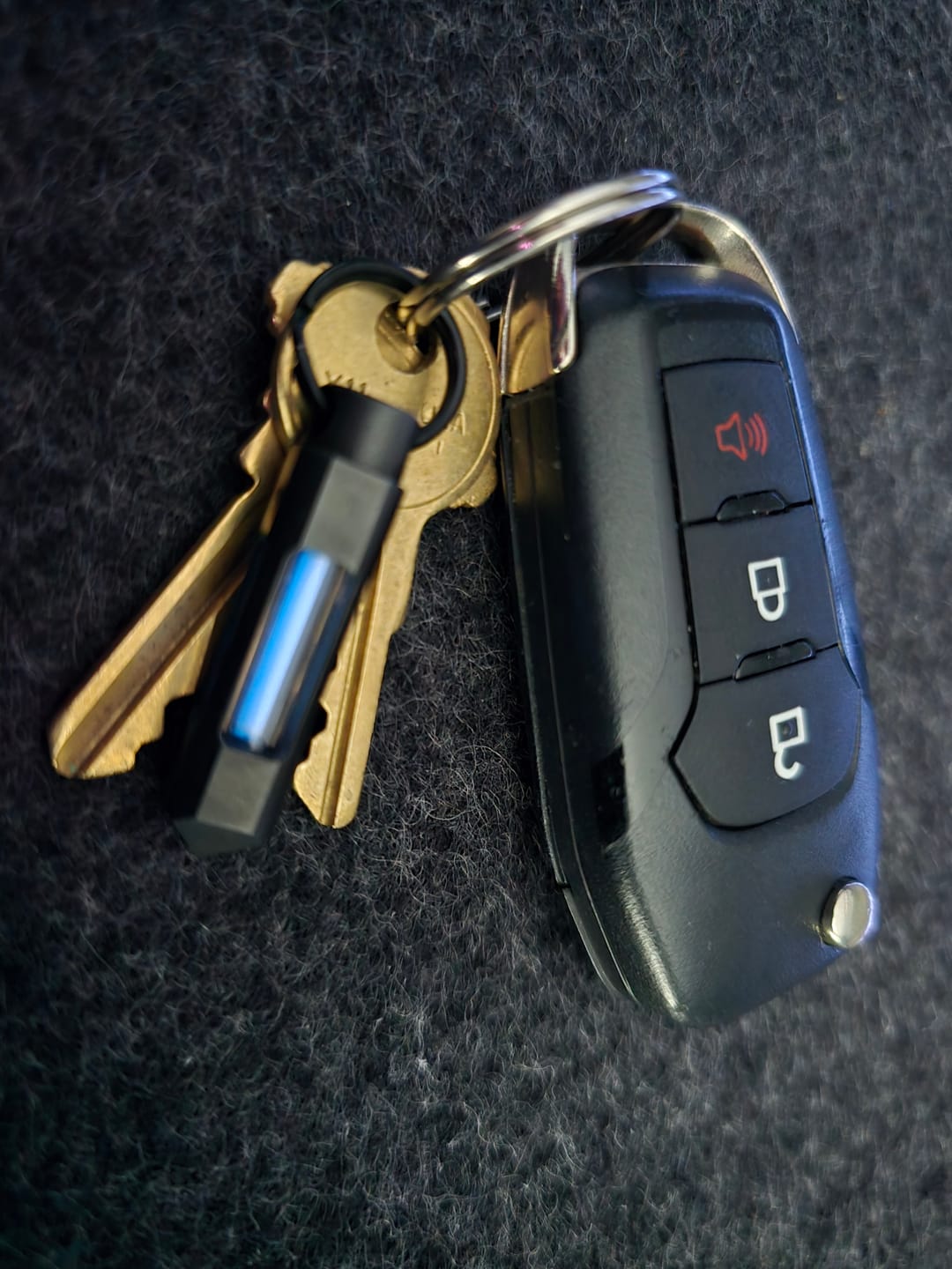 Customer photo review of Tritium Glow Fob