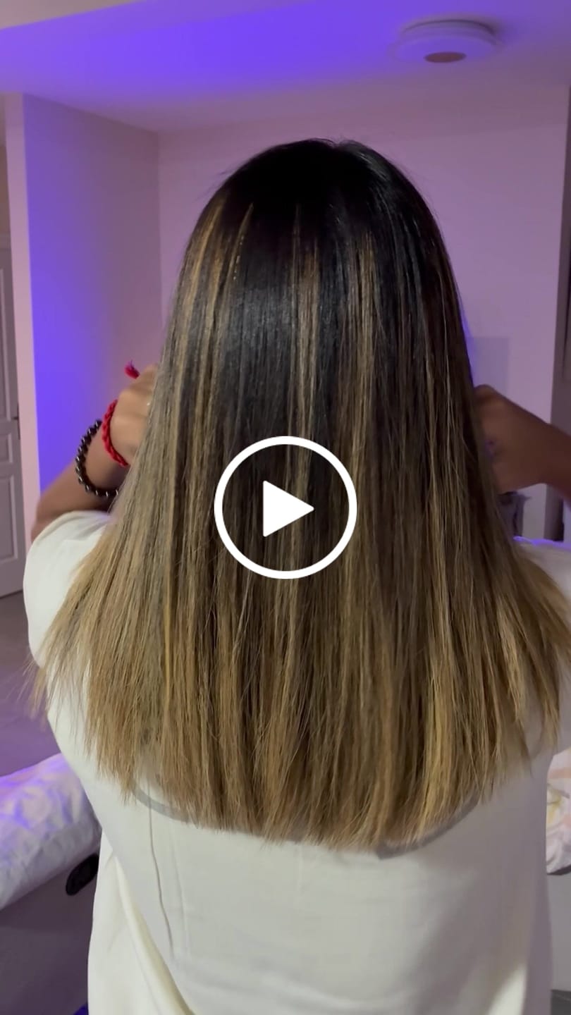 Customer video review of Lissage Signature.