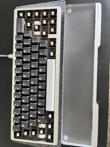 Customer photo review of KAILH BCP BLACK CHERRY PIE LINEAR SWITCH FACTORY LUBED (10PCS)