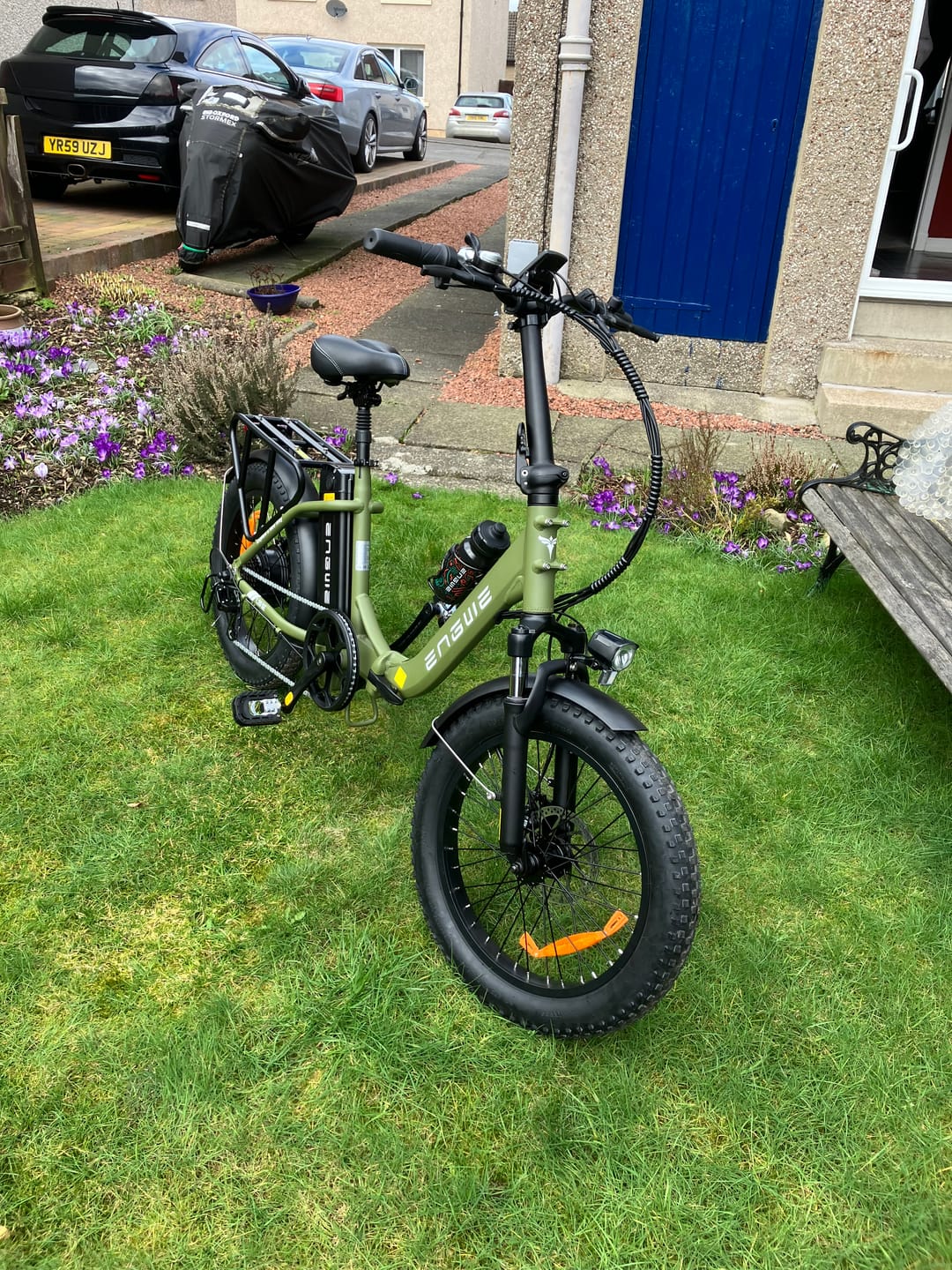 Customer photo review of Engwe L20 SE 250W 20" Foldable Electric Trekking Bike 561Wh Step-through E-bike