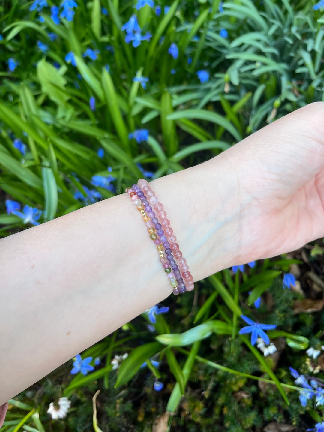 Customer photo review of Mystic Dawn Amethyst Armband