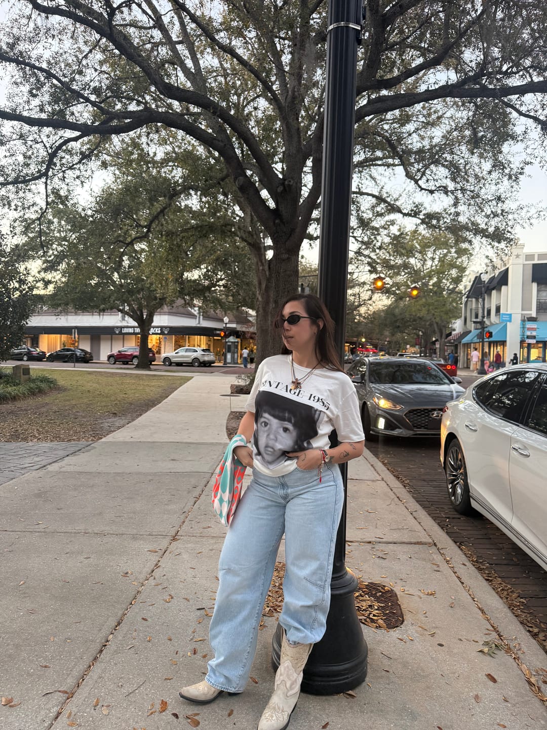 Customer photo review of Vintage Photo And Year - Personalized Comfort Tee
