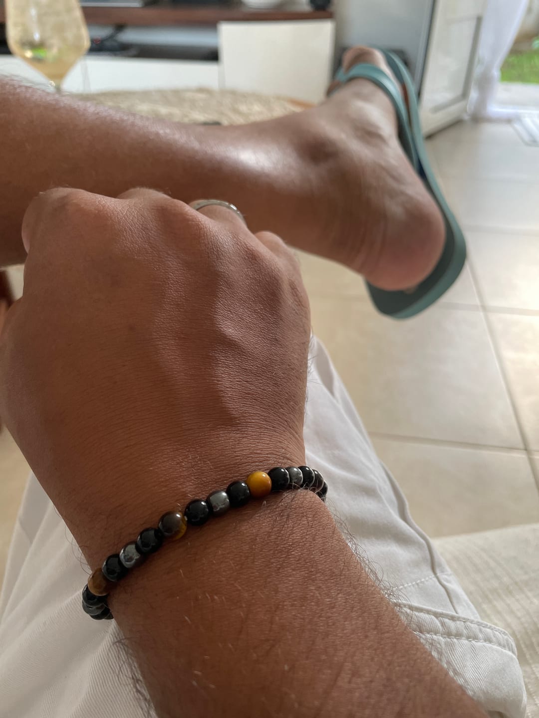 Customer photo review of BRACELET TIGRE • BRACELET TRIPLE PROTECTION