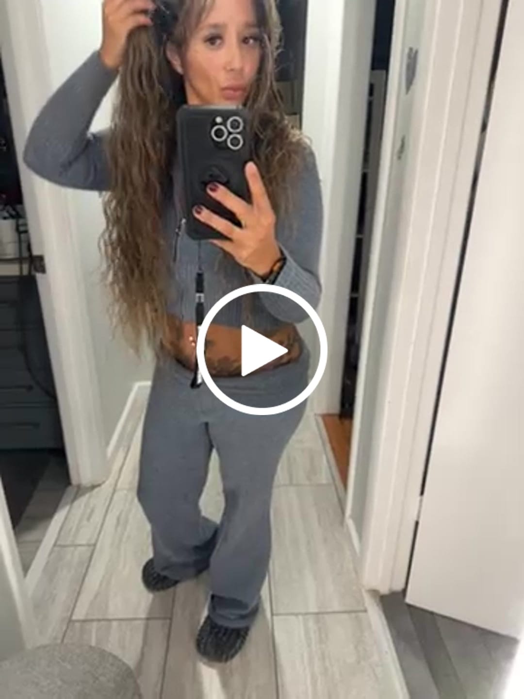 Customer video review of Michelle - Salon-Style Glueless Miracle Braided Wig Pre-Bleached Swiss HD Full Lace Boho Box Braids Bora Bora Human Hair Body Wave Curls