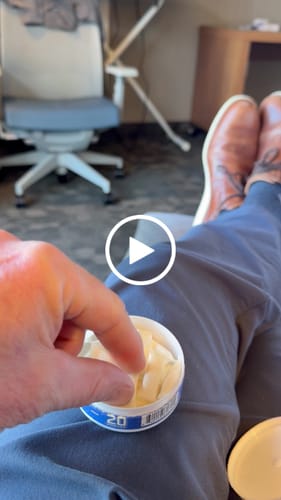 Customer video review of Chilled Mint Nicotine Pouches