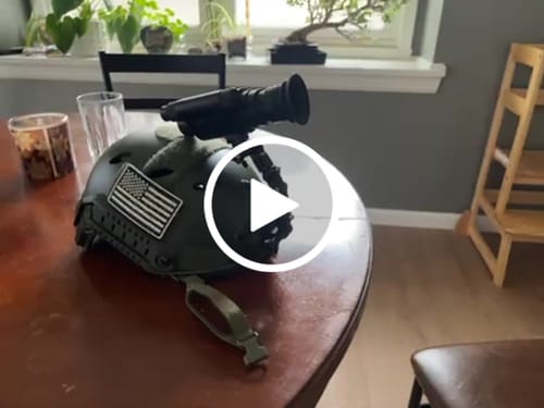 Customer video review of [NEW] HEAT Thermal / VIPER Night Vision Goggles Bridgeable Monoculars