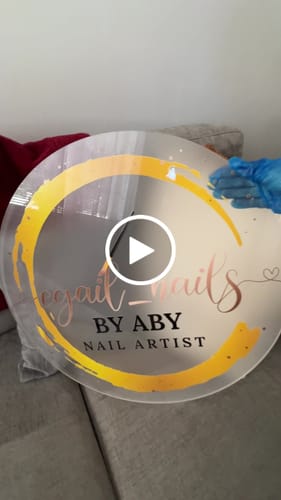 Customer video review of UV DTF Sticker Transfers By Size