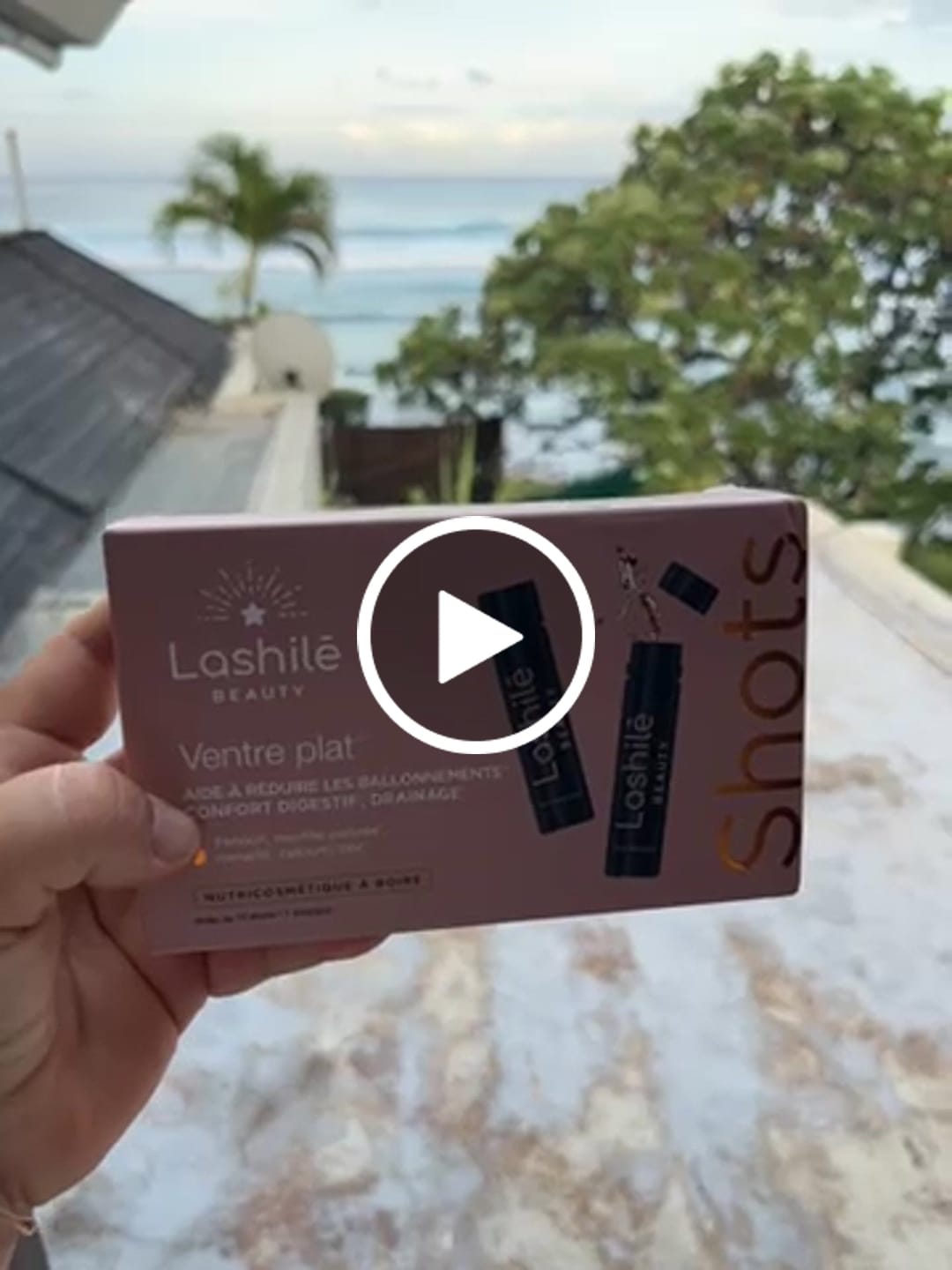 Customer video review of Shots Ventre plat - 1 mois