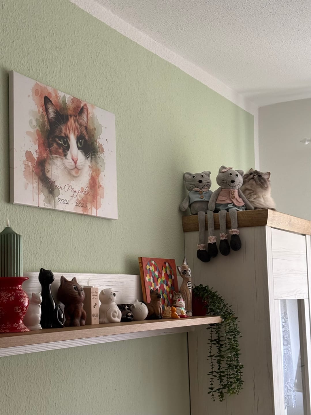 Customer photo review of Deine Katze als Aquarell Tierportrait | Geschenk für Katzenliebhaber