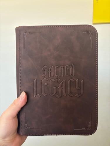 Customer photo review of The Legacy Binder