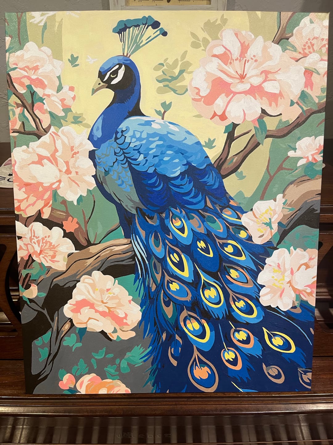 Customer photo review of Charming Peacock