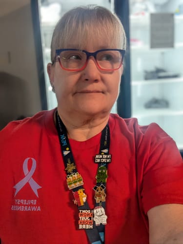 Customer photo review of Epilepsy - Round 31 (Unisex Classic Tee | Gildan)