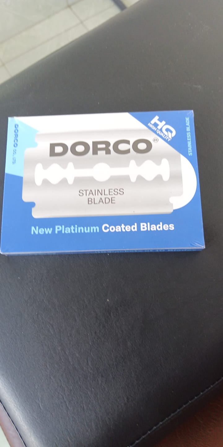 Customer photo review of Dorco - Paquete de Navajas