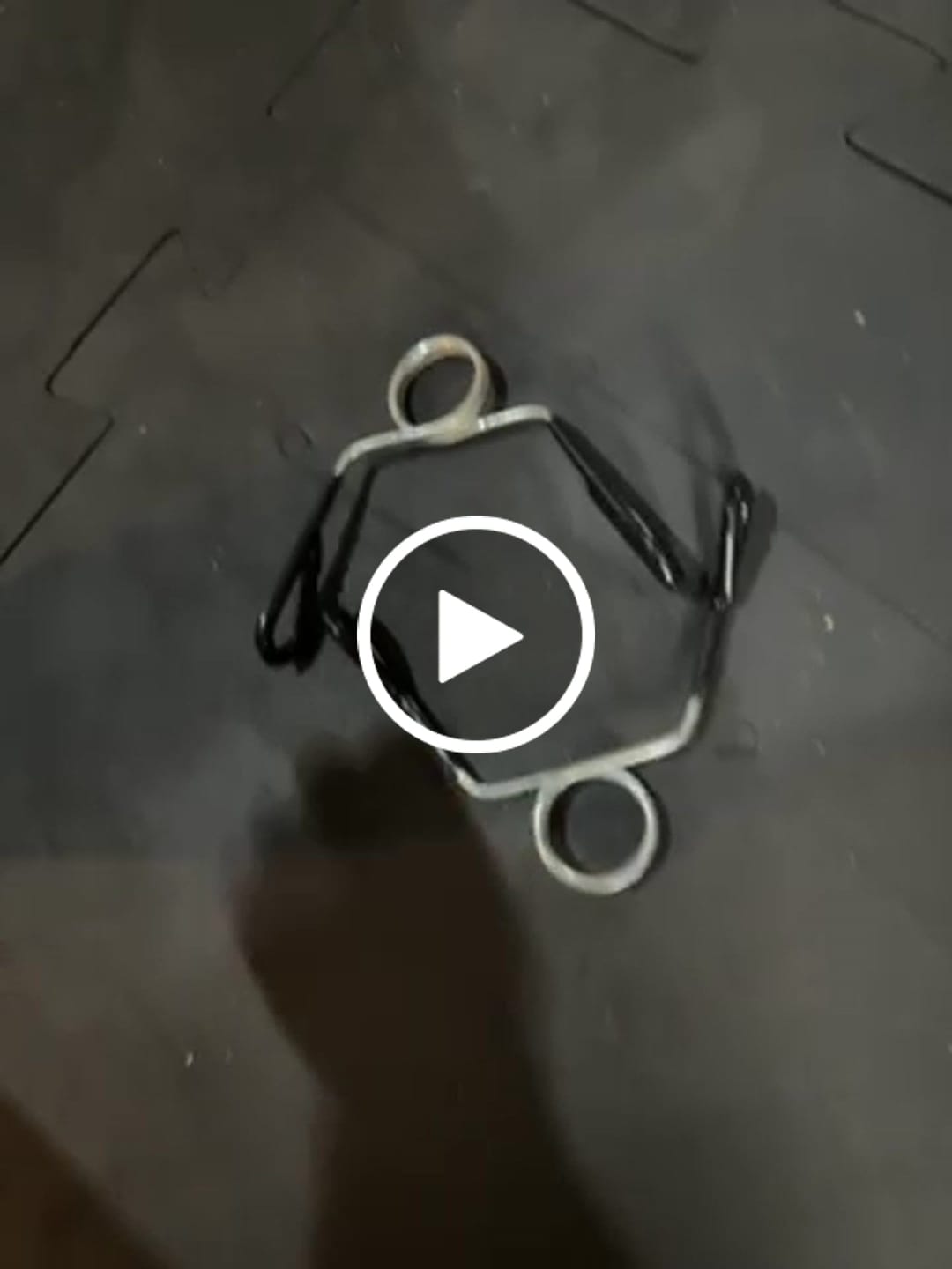 Customer video review of Par de Presilhas 28mm com Cabo Emborrachado para Barras e Halteres