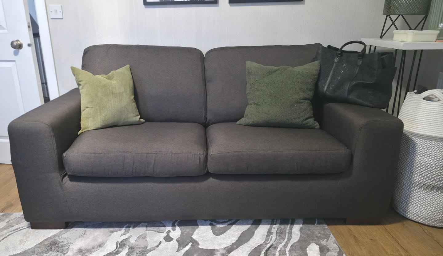 Customer photo review of Modern Textured Furnishing Fabric