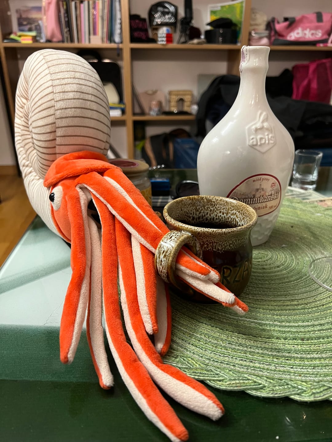 Customer photo review of Ammonite Soft Stuffed Plush Toy