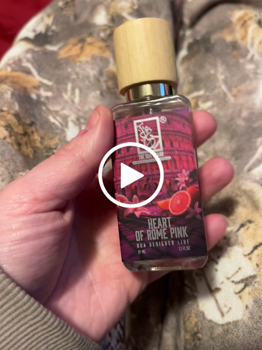 Customer video review of Heart Of Rome Pink