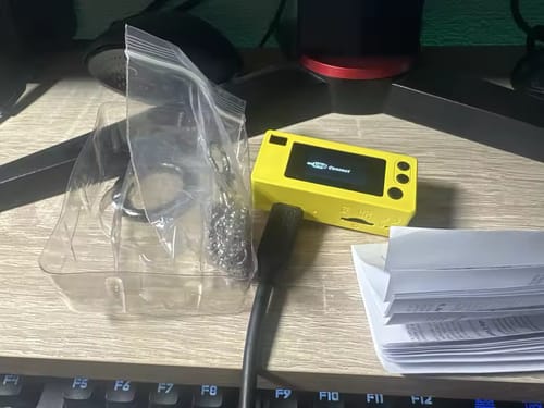 Customer photo review of PocketPik Retro Keychain Camera