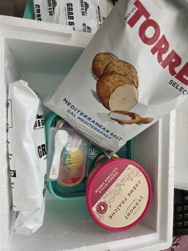 Customer photo review of CAVI's Beginner Tasting Kit