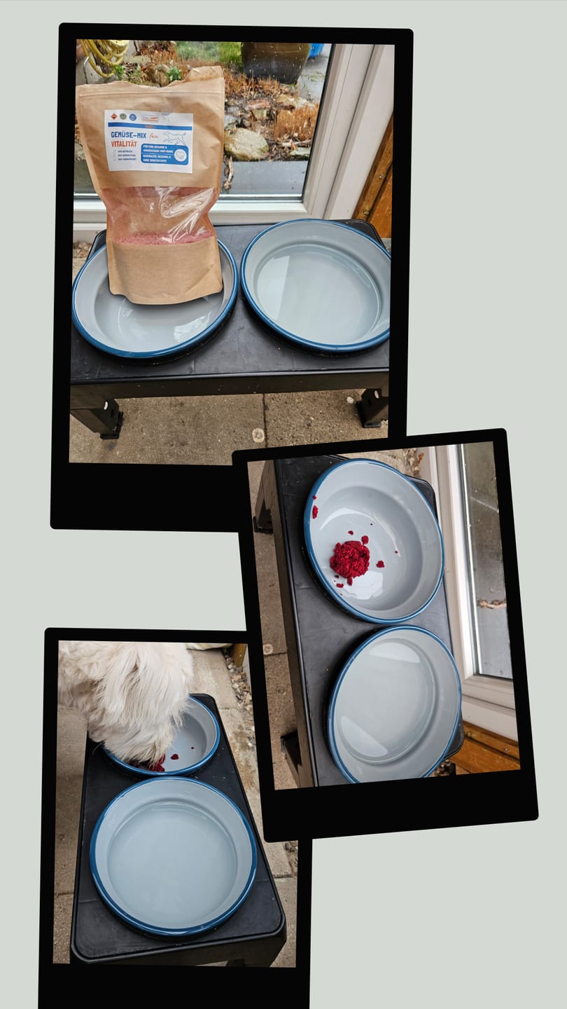 Customer photo review of BARFit Gemüse-Mix - Der gesunde Gemüsemix für Hunde
