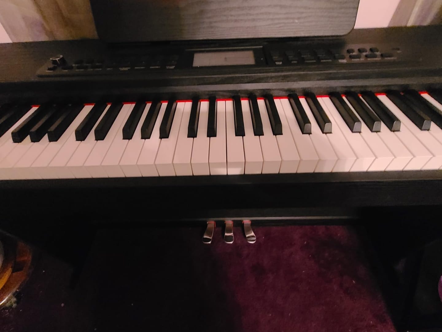 Customer photo review of Donner DDP-95 lesté Piano numérique