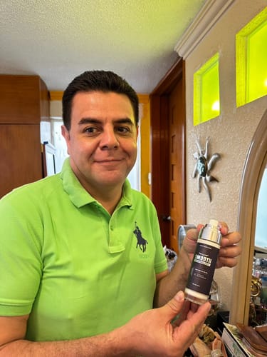 Customer photo review of Crema Facial 5 en 1
