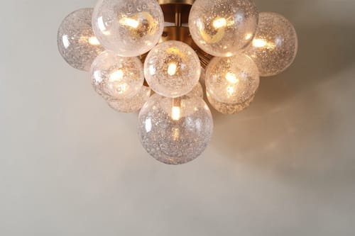 Customer photo review of Mendoza Flush Mount