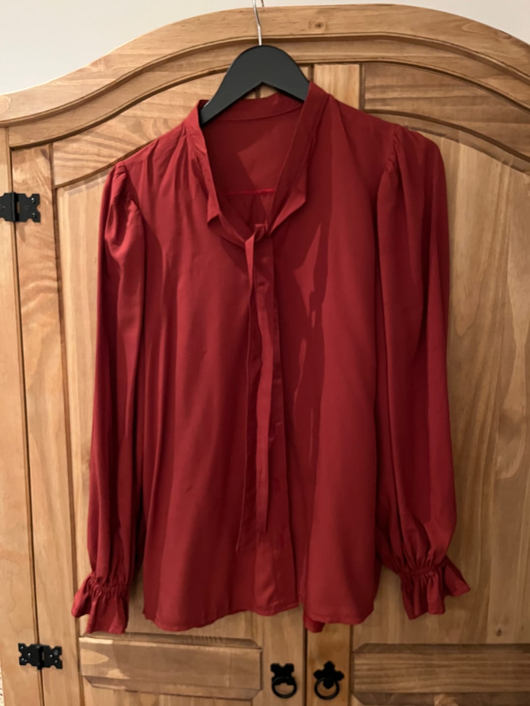 Customer photo review of Plain Viscose Poplin Fabric