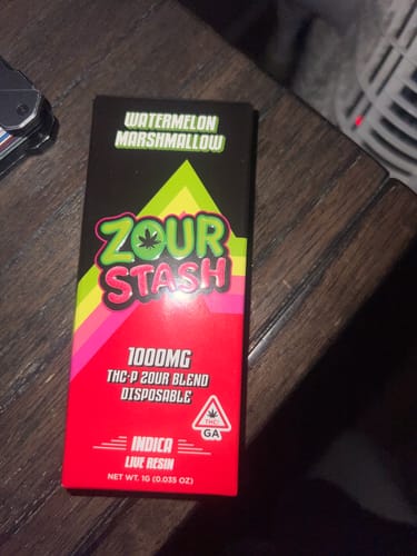 Customer photo review of THCP Watermelon Marshmallow Vape