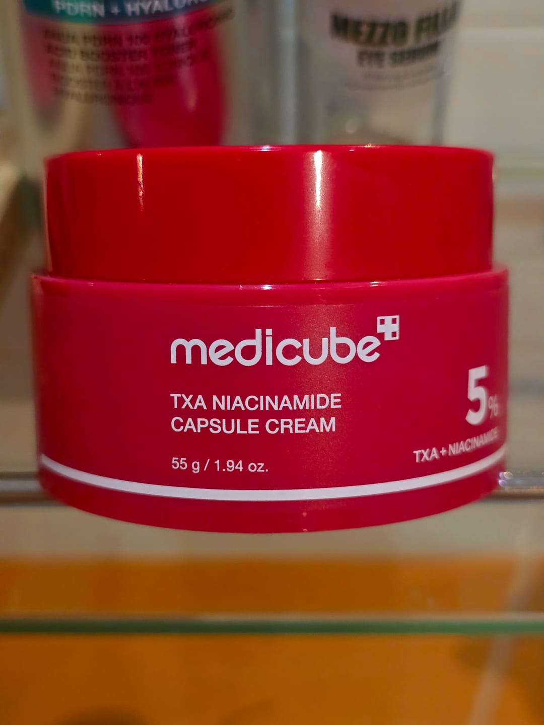 Customer photo review of Kapsulu krēms pret pigmentāciju Medicube TXA Niacinamide Capsule Cream