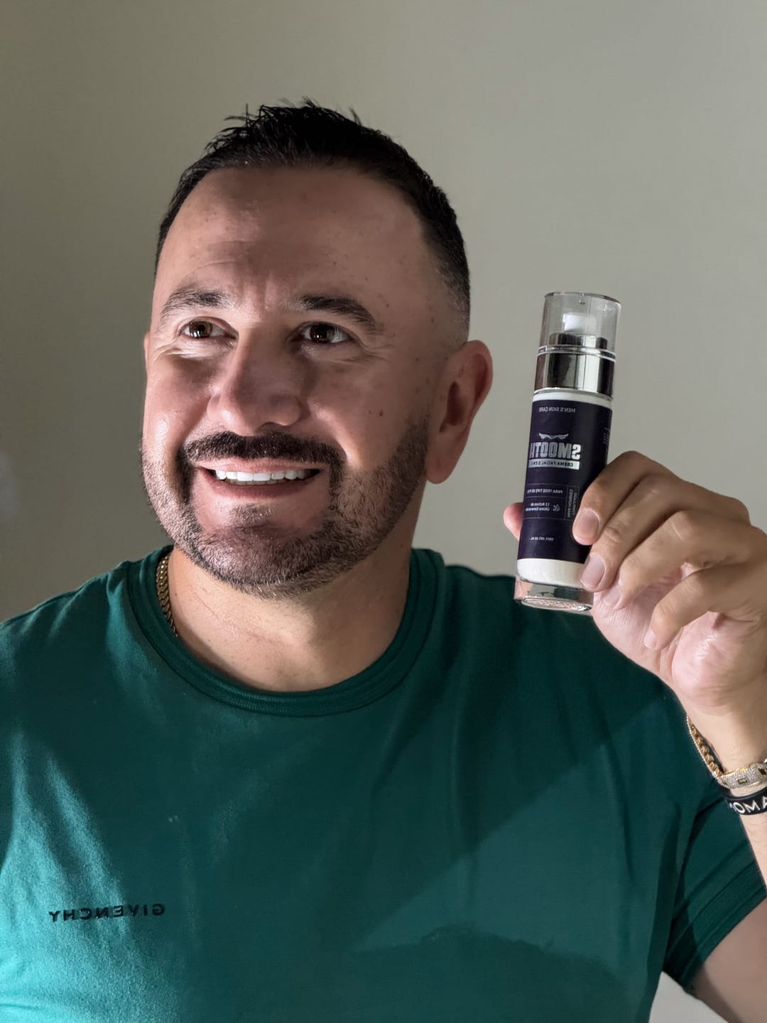 Customer photo review of Crema Facial 5 en 1