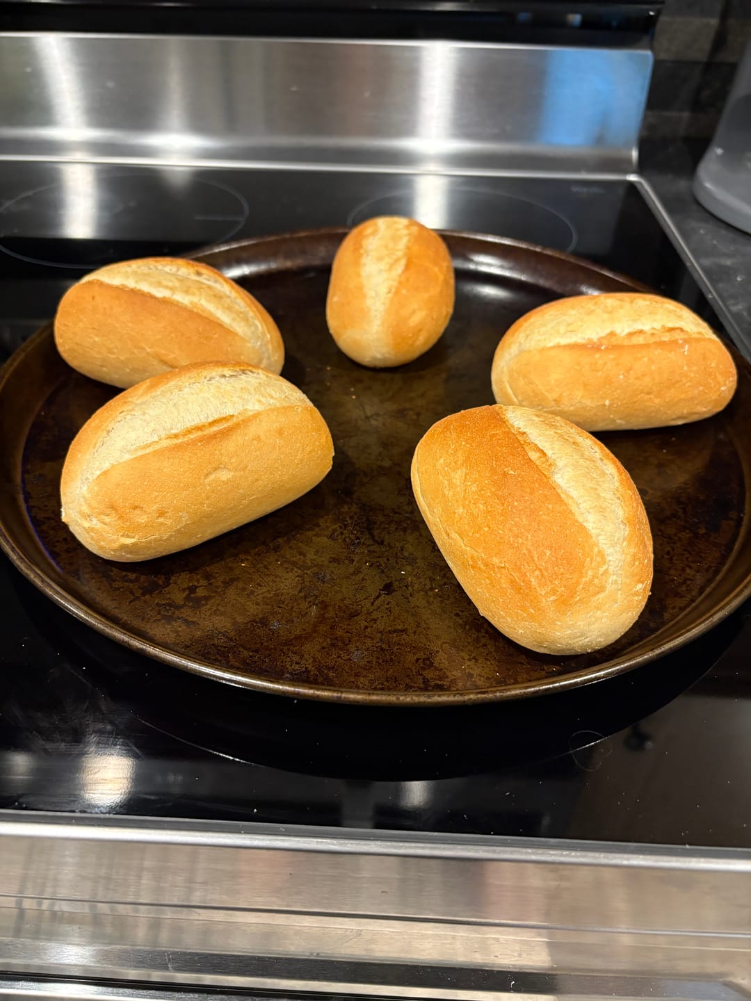 Customer photo review of Baker's Rolls "Brötchen" (5 pack)