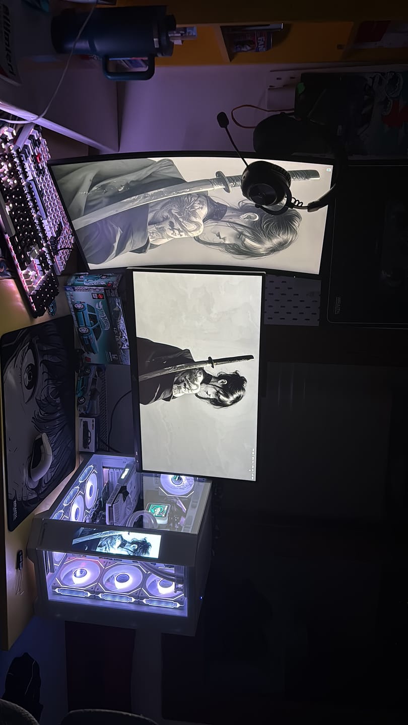 Customer photo review of Wraith Ace Series [Glimpse] Limited Edition Poron Mousepad
